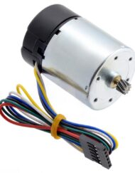 Pololu 24V Motor med 64 CPR encoder til 37D mm Metal Gearmotorer (Ingen gearkasse, Helikal pinion) 4690