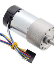 Pololu 50:1 Metallgearmotor 37x70 mm, 24V med 64 CPR encoder (Helikal gear), artikelnummer 4693