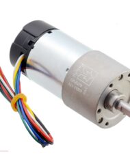 Pololu 131:1 Metallgearmotor 37x73 L mm 24V med 64 CPR encoder (Helikal gear) 4696