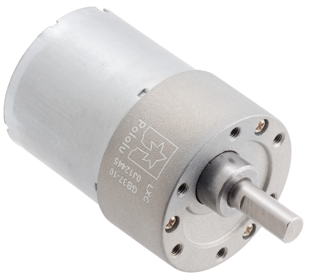 Pololu 10:1 Metal Gearmotor 37Dx50L mm 12V (Helical Pinion) 4748