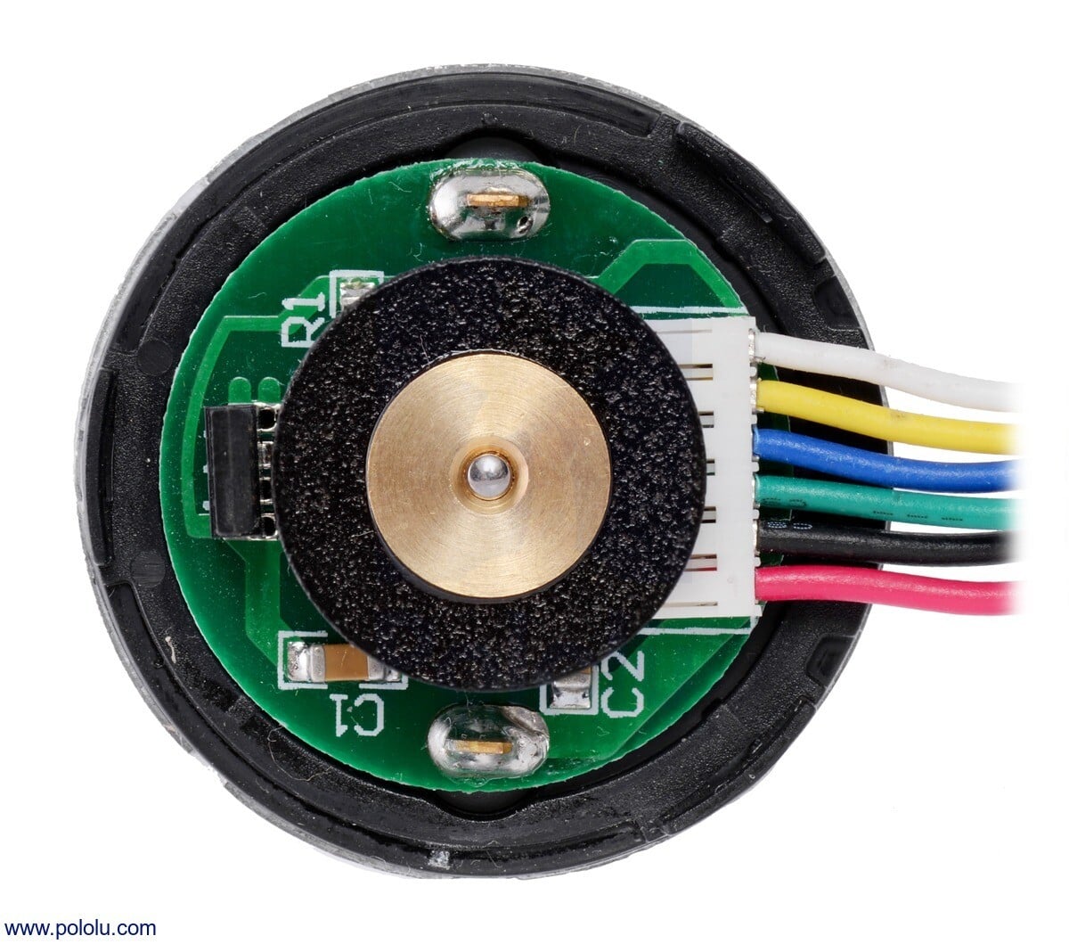 Pololu 12V Motor med 64 CPR encoder til Metal Gearmotorer 37D mm