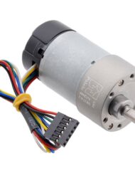 Pololu 100:1 Metal Gearmotor 37x73 L mm 12V med 64CPR Encoder (Helikal gear) 4755