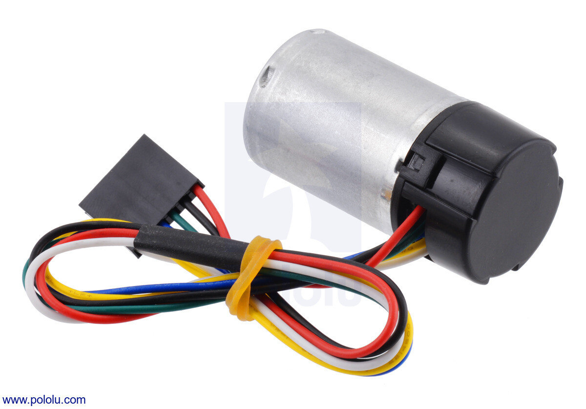 Pololu LP 6V Motor med 48 CPR encoder til 25D mm metalgearmotorer (ingen gearkasse) 4820