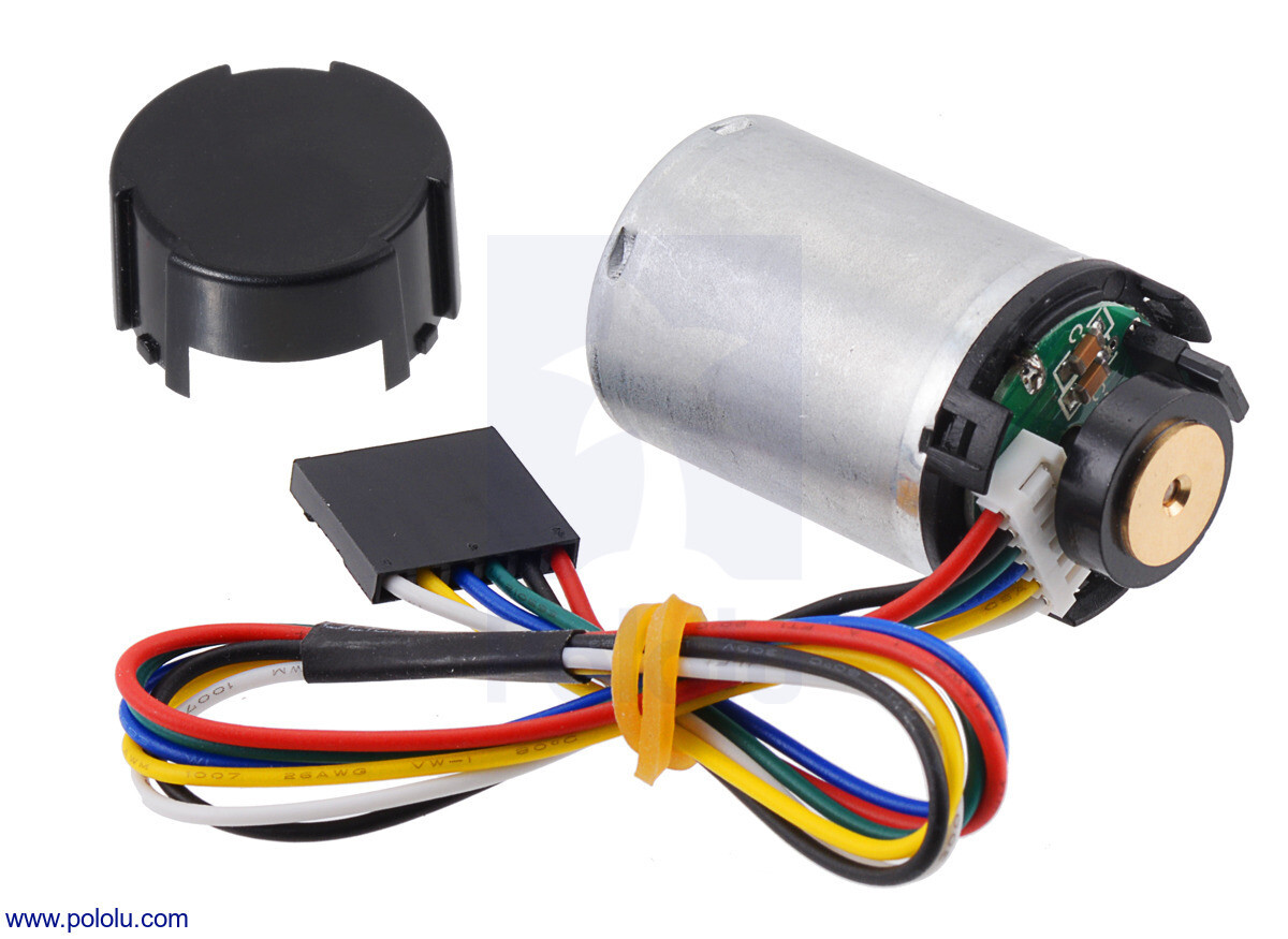 Pololu LP 6V Motor med 48 CPR encoder til 25D mm metalgearmotorer (ingen gearkasse) 4820