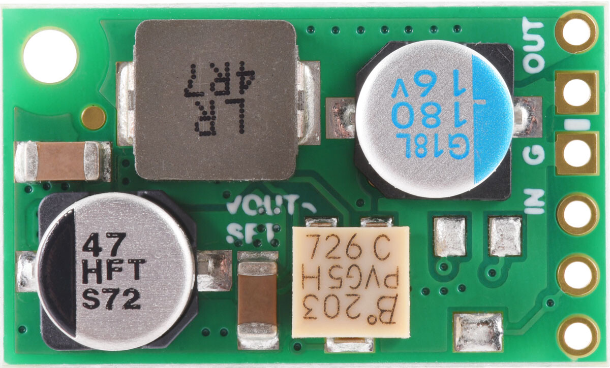 Pololu 4,2-15V 3A Finjusteret Step-Down Spændingsregulator D30V30MAS 4875