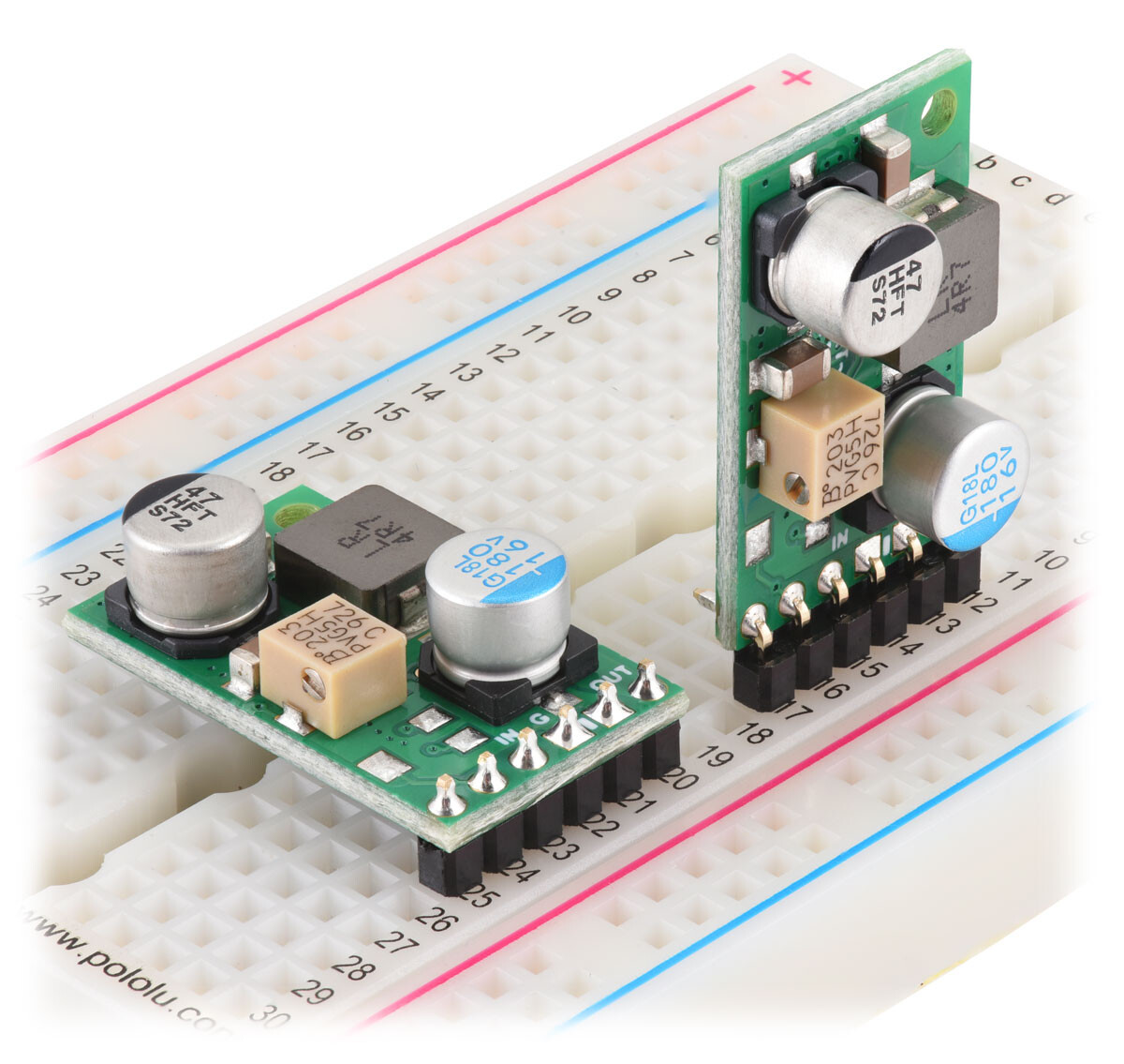 Pololu 4,2-15V 3A Finjusteret Step-Down Spændingsregulator D30V30MAS 4875