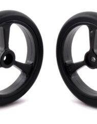 Pololu Hjul til Micro Servo Splines (20T, 4.8mm) - 40×7mm, Sort, 2-pak 4905
