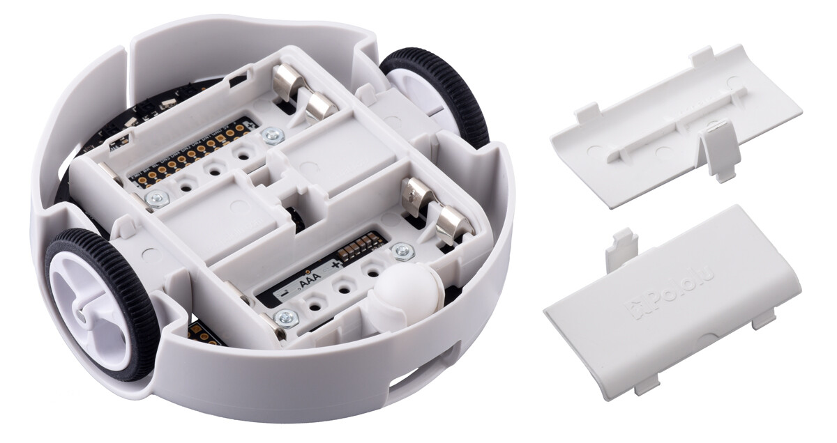 Pololu 3pi+ 32U4 OLED Robot - Hyper Edition (15:1 HPCB Motorer), Samlet 4974
