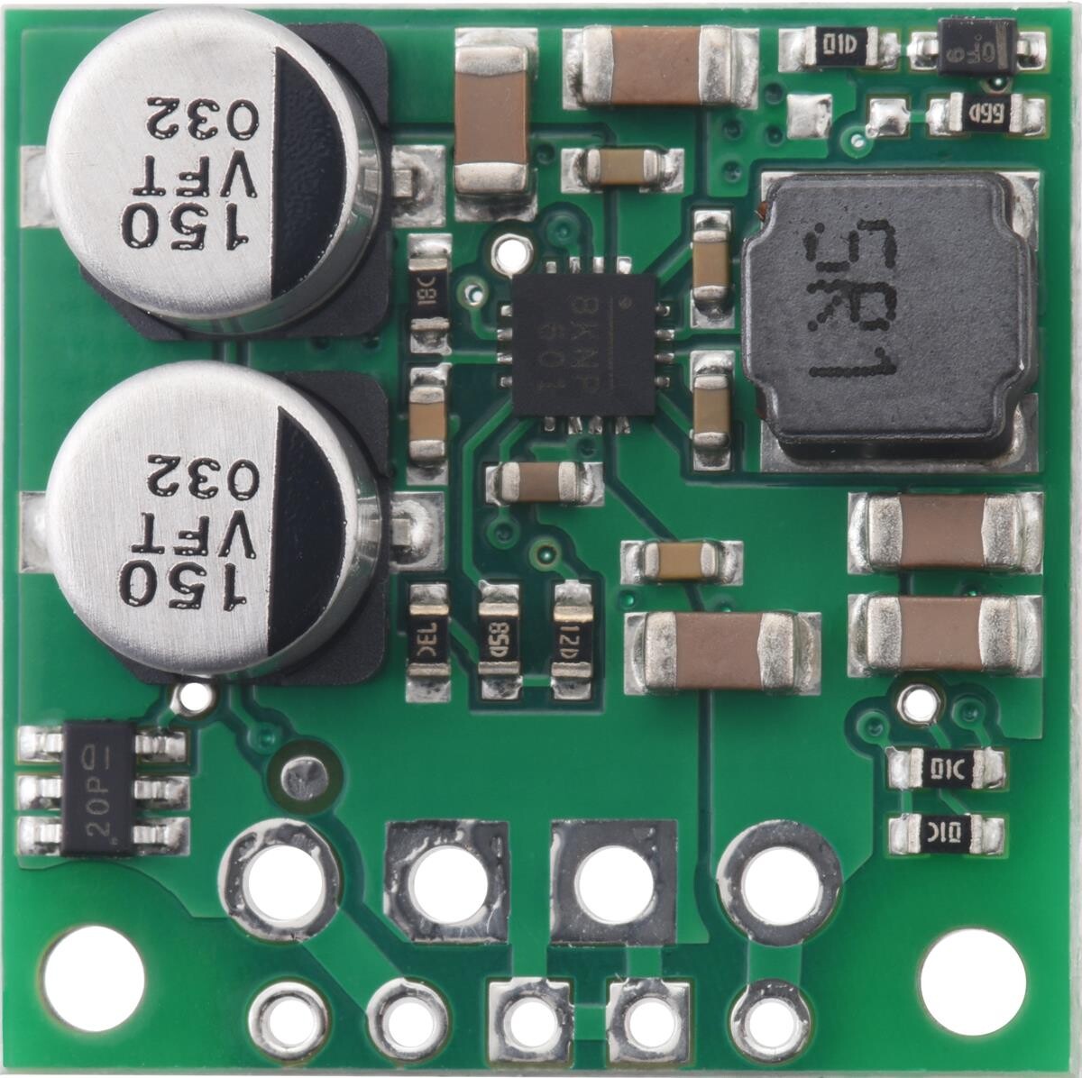 Pololu 3,3 V 2,5 A Step-Up/Step-Down spændingsregulator S13V25F3 4980