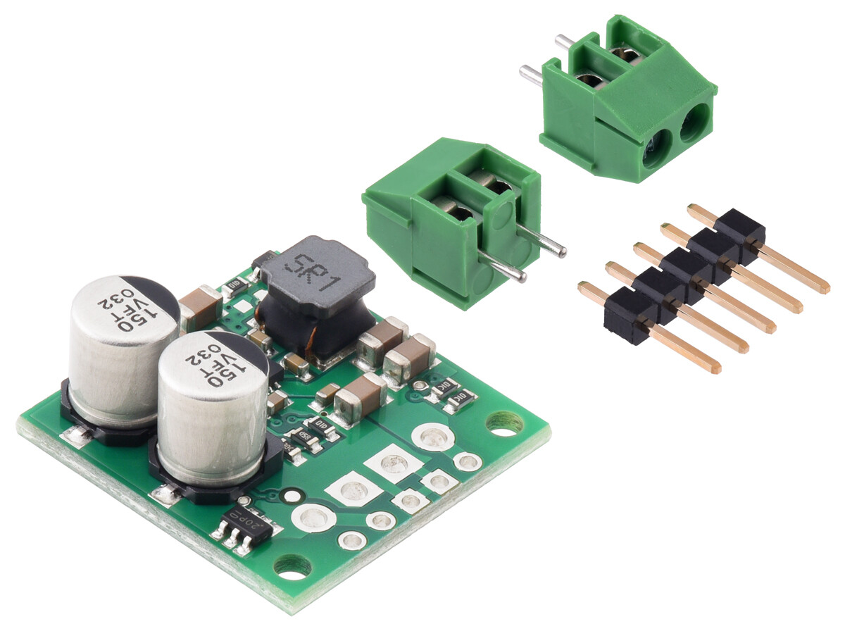 Pololu 3,3 V 2,5 A Step-Up/Step-Down spændingsregulator S13V25F3 4980