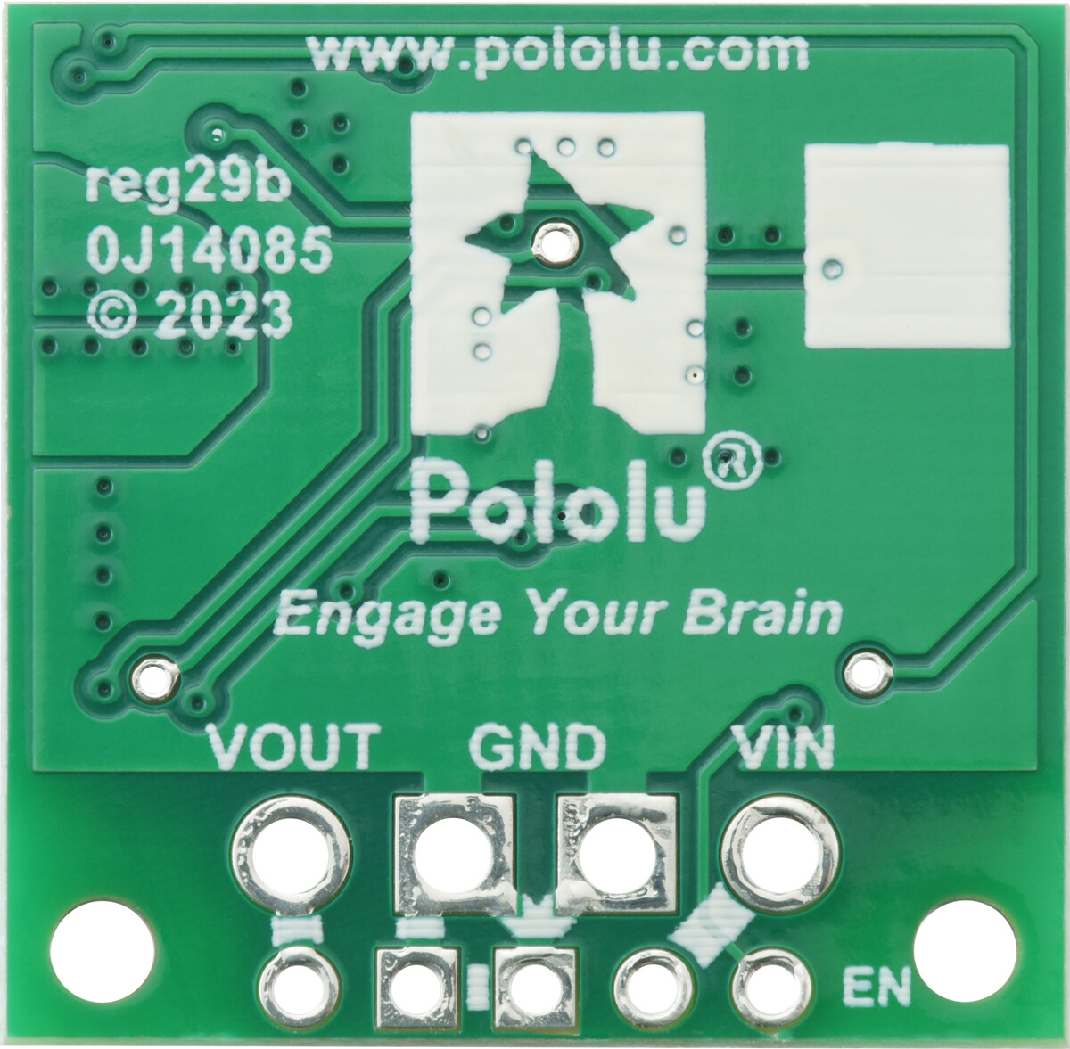 Pololu 15V 2,5A Step-Up/Step-Down Spændingsregulator S13V25F15 4985