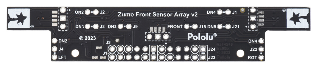 Pololu Zumo 2040 Front Sensor Array til Zumo 2040 robot 5015