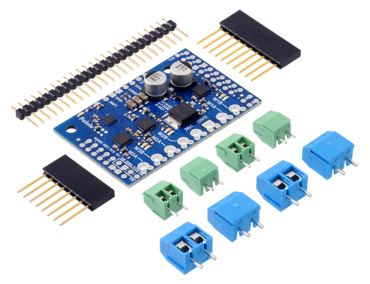 Pololu Motoron M3S256 Tripel Motorkontrolle Skærm Kit til Arduino 5031
