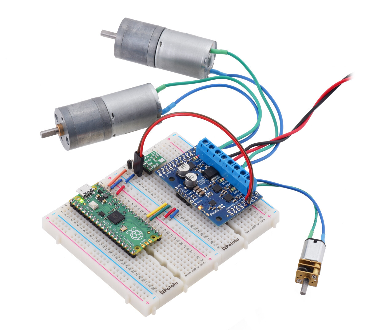 Pololu Motoron M3S256 Tripel Motorkontrolle Skærm Kit til Arduino 5031