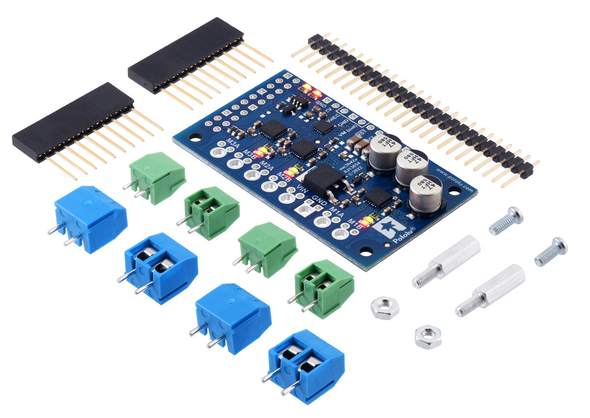 Pololu Motoron M3H256 Triple Motor Controller Kit til Raspberry Pi 5034