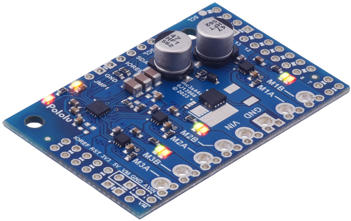 Pololu Motoron M3S550 Triple Motor Controller Shield Kit til Arduino 5069