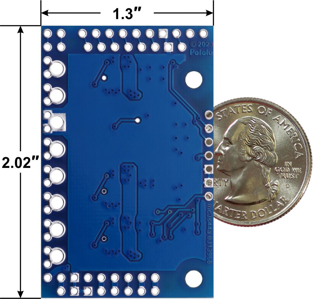 Pololu Motoron M3S550 Tripelmotorstyringsskjold til Arduino (Ingen kontakter) 5070