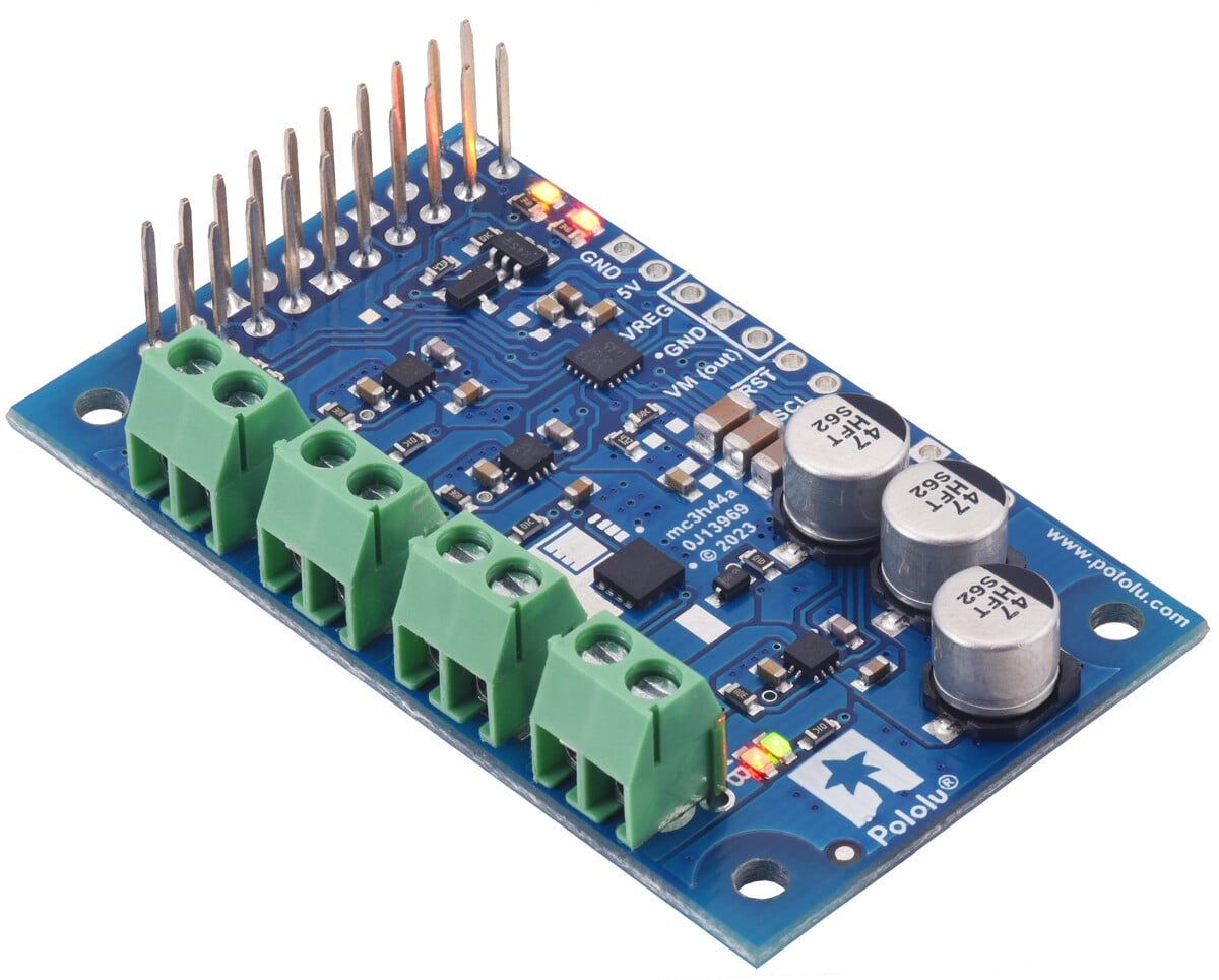 Pololu Motoron M3H550 Triple Motor Controller til Raspberry Pi (Stik loddet) 5071