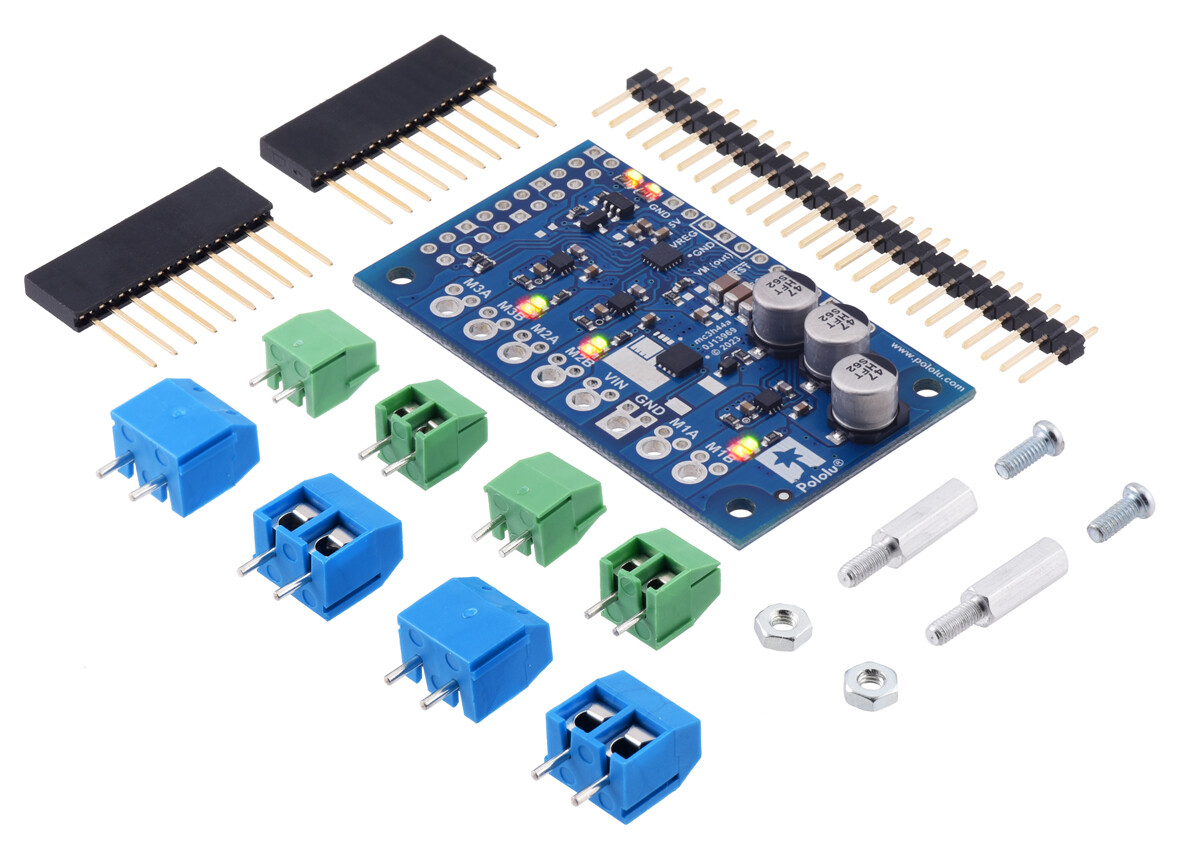 Pololu Motoron M3H550 Triple Motor Controller Kit til Raspberry Pi 5072