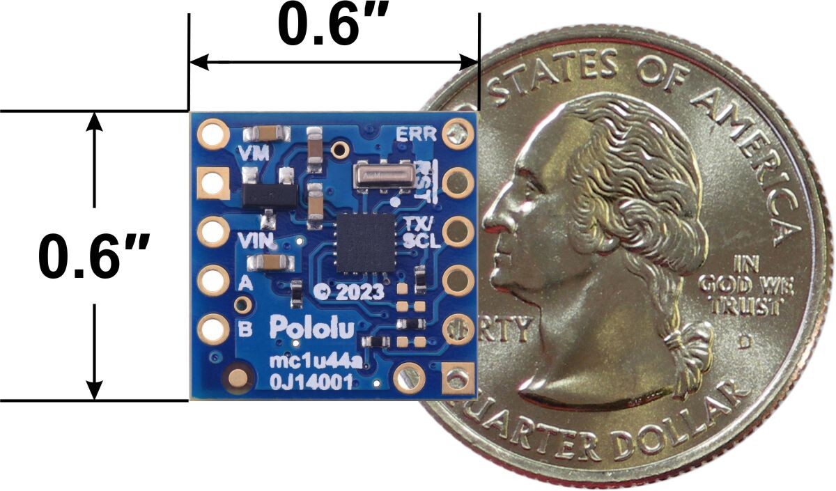 Pololu Motoron M1U550 Single Serial Motor Controller 5077