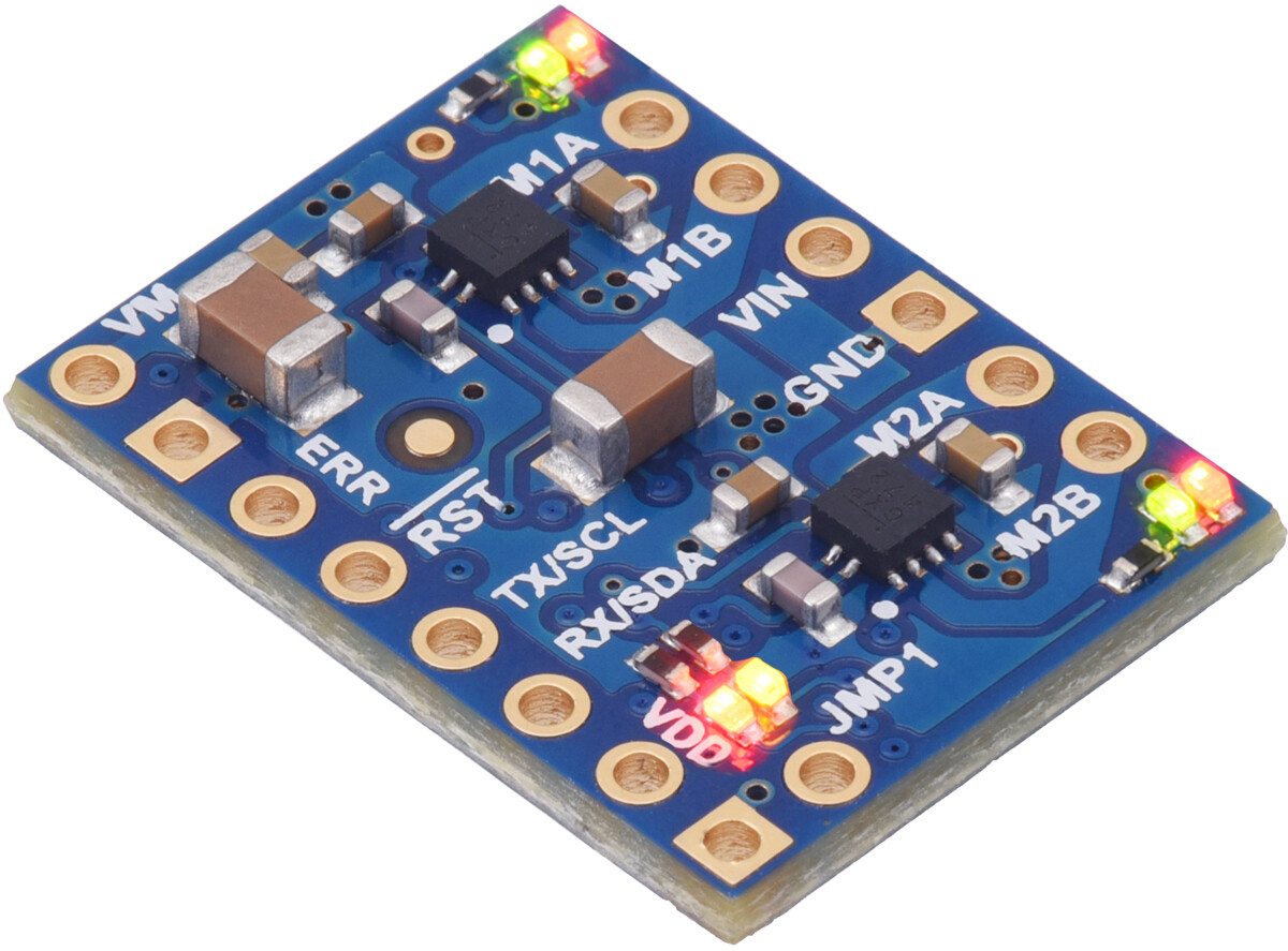Pololu Motoron M2T550 Dual I2C Motorstyring 5079