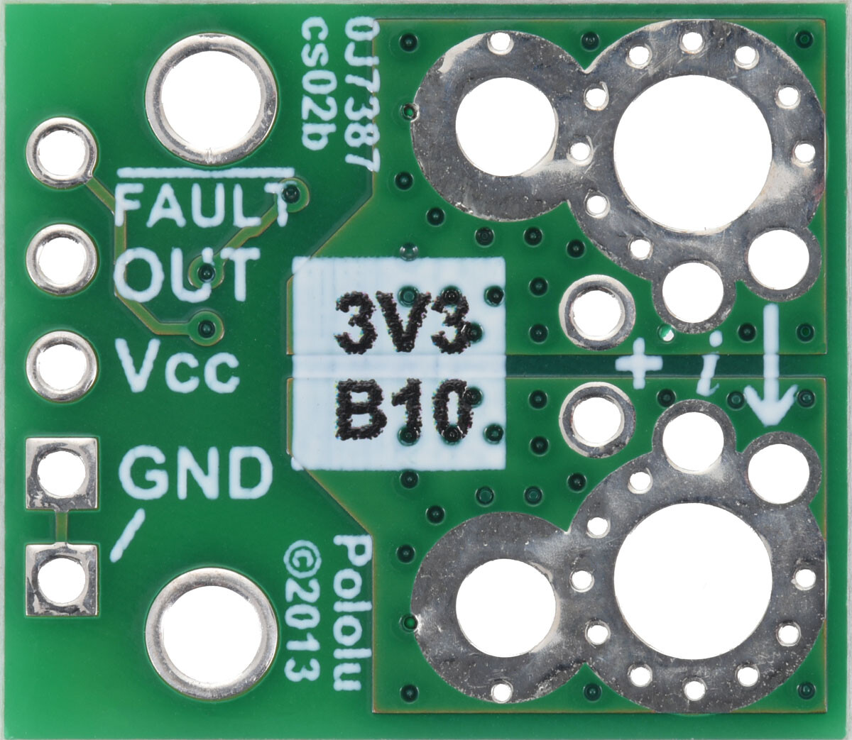 Pololu ACS71240KEXBLT-010B3 Strømsensor Carrier -10A til +10A 3.3V 5240