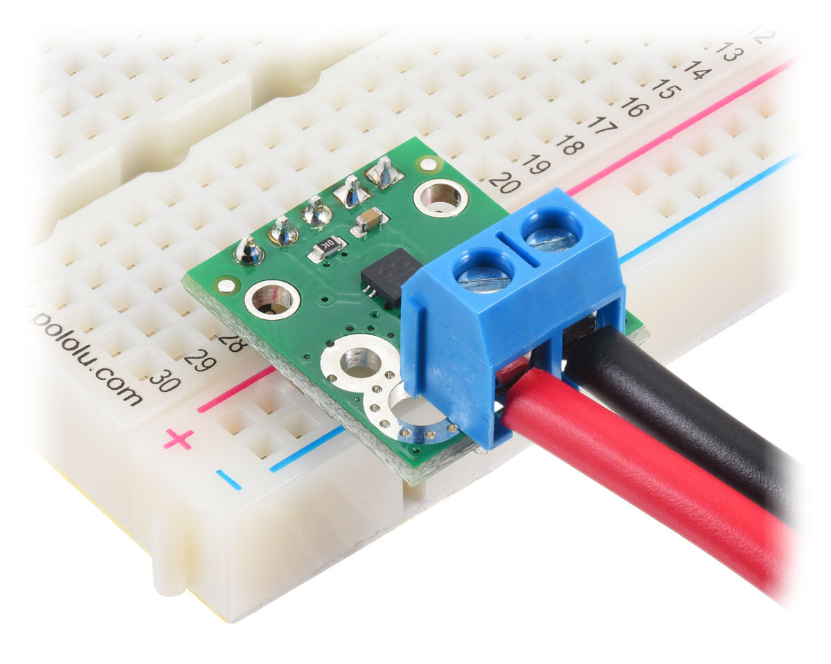 Pololu ACS71240KEXBLT-010B3 Strømsensor Carrier -10A til +10A 3.3V 5240