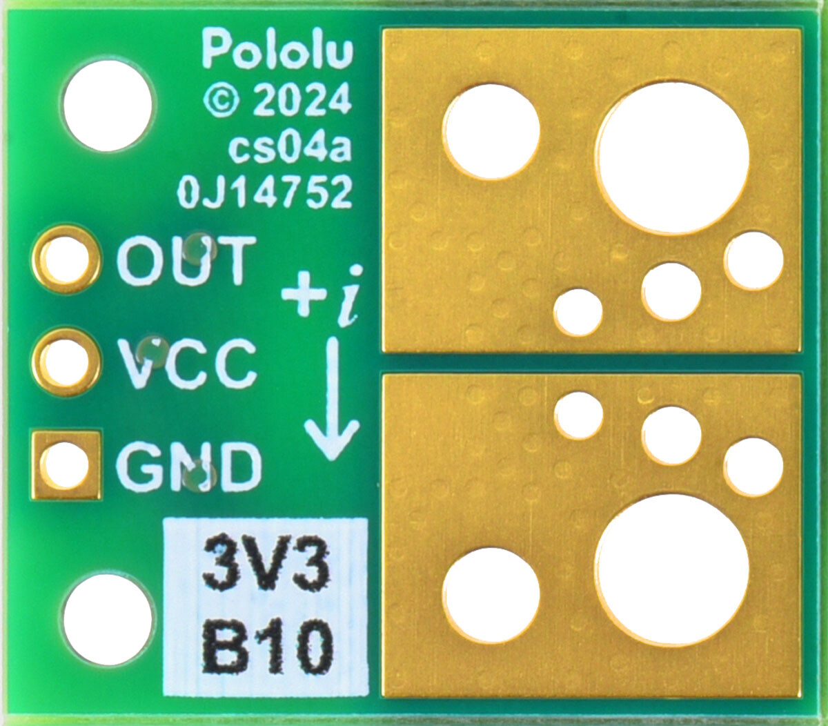 Pololu ACS72981LLRATR-100B3 Strømsensor Kompakt Carrier -100A til +100A 3.3V 5253