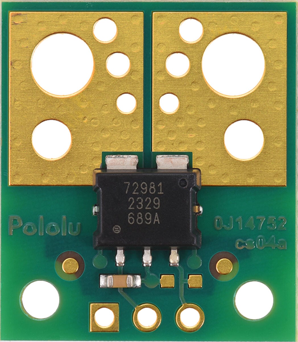 Pololu ACS72981LLRATR-100U5 Nærmodul, strømmåler, 0A til 100A, 5V, 5256