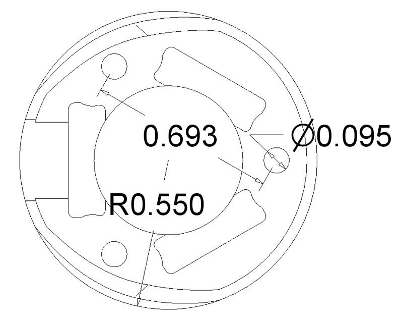 Pololu Ball Caster med 1" plastbold (ældre version) 956