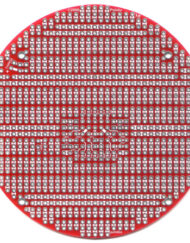 Pololu 3pi Expansion Kit uden udskæringer - Rød Designet til at supplere 3pi Robot 976