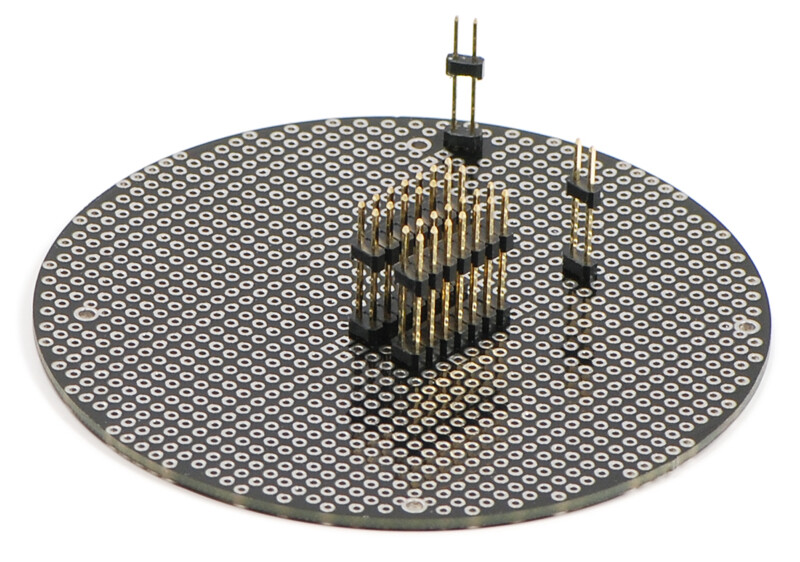 Pololu 3pi Expansion Kit uden udskæringer - Rød Designet til at supplere 3pi Robot 976