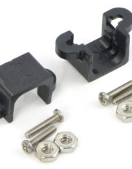 Pololu Micro Metal Gearmotor Bracket Pair Sort til montering 989