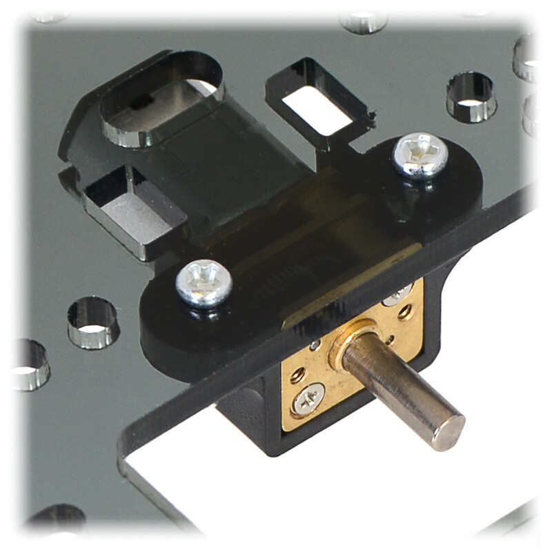 Pololu Micro Metal Gearmotor Bracket Pair Sort til montering 989
