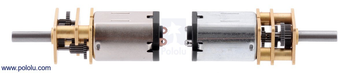Pololu 100:1 Micro Metal Gearmotor LP børstet DC-motor 6V