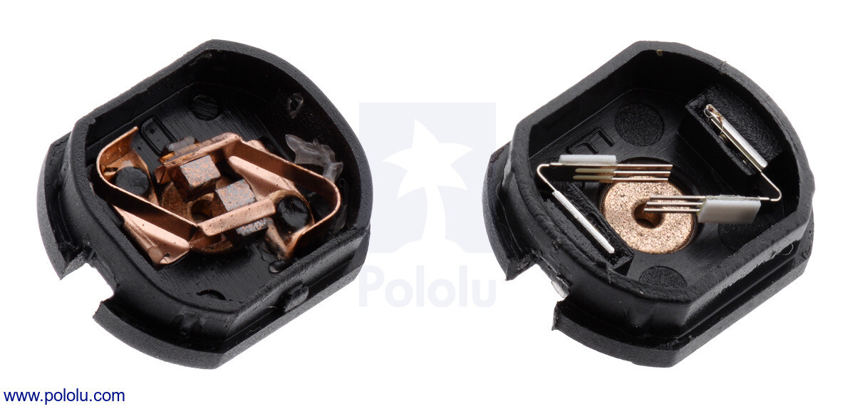 Pololu 250:1 Micro Metal Gearmotor HP 6V børstet DC-motor 995