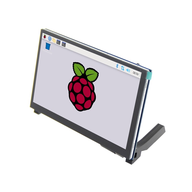 4,3/5,0/7,0 zoll 800x480 MIPI DSI IPS-display til Raspberry Pi Kapacitiv touch