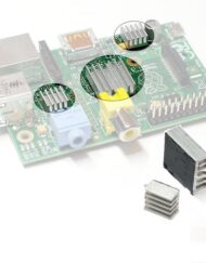 3x køleplader til Raspberry Pi, til køling af komponenter