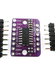 GY-MCP3424 18-bit analogt-til-digitalt konverter, multi-kanal