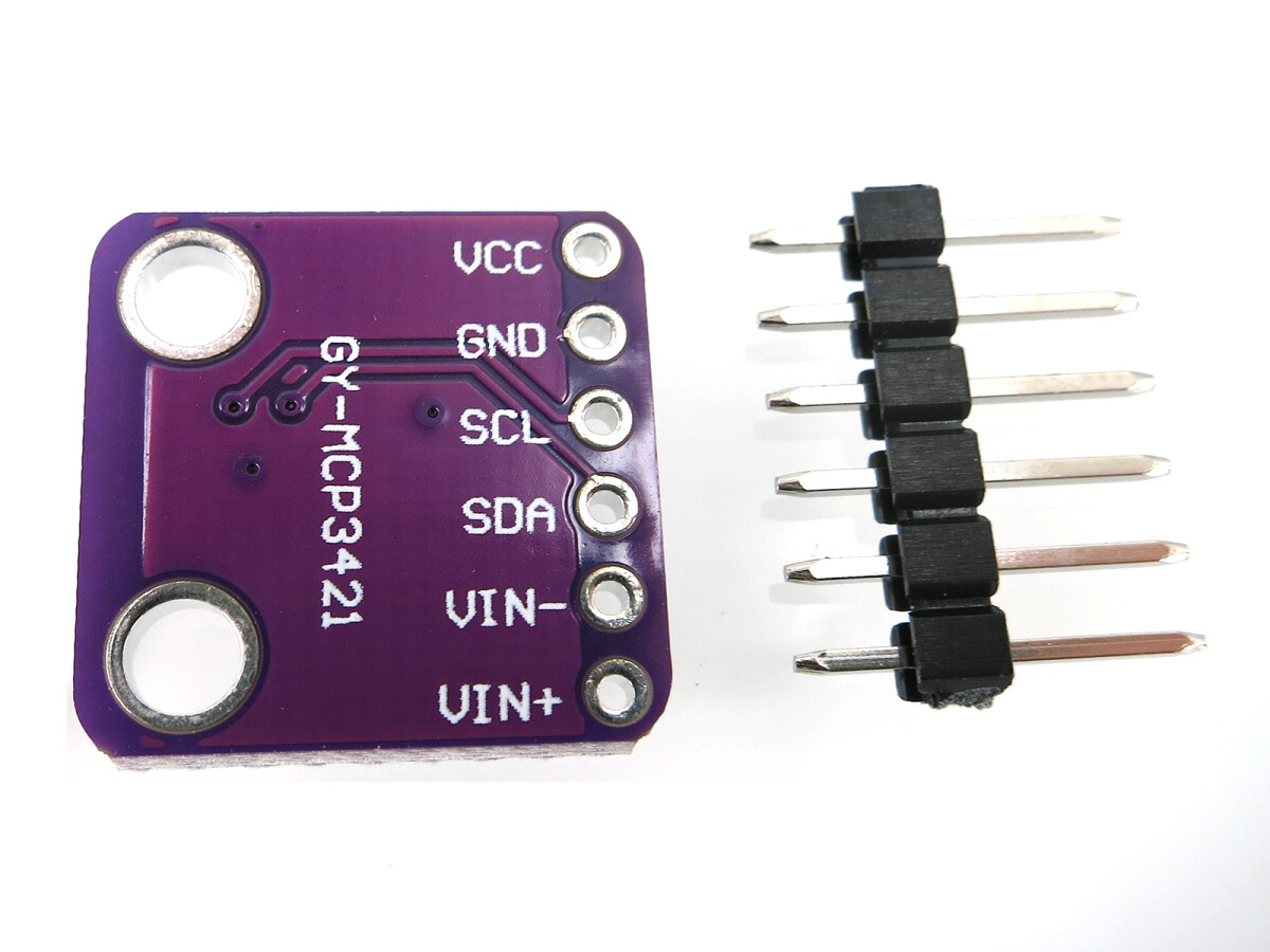 GY-MCP3421 18-bit analogt-til-digitalt konverter, enkelt kanal