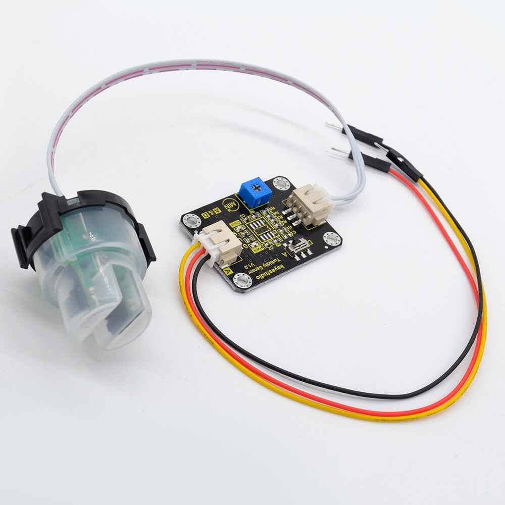 Keyestudio Turbiditetsensor V1.0 til Arduino, vandtestning med ledninger