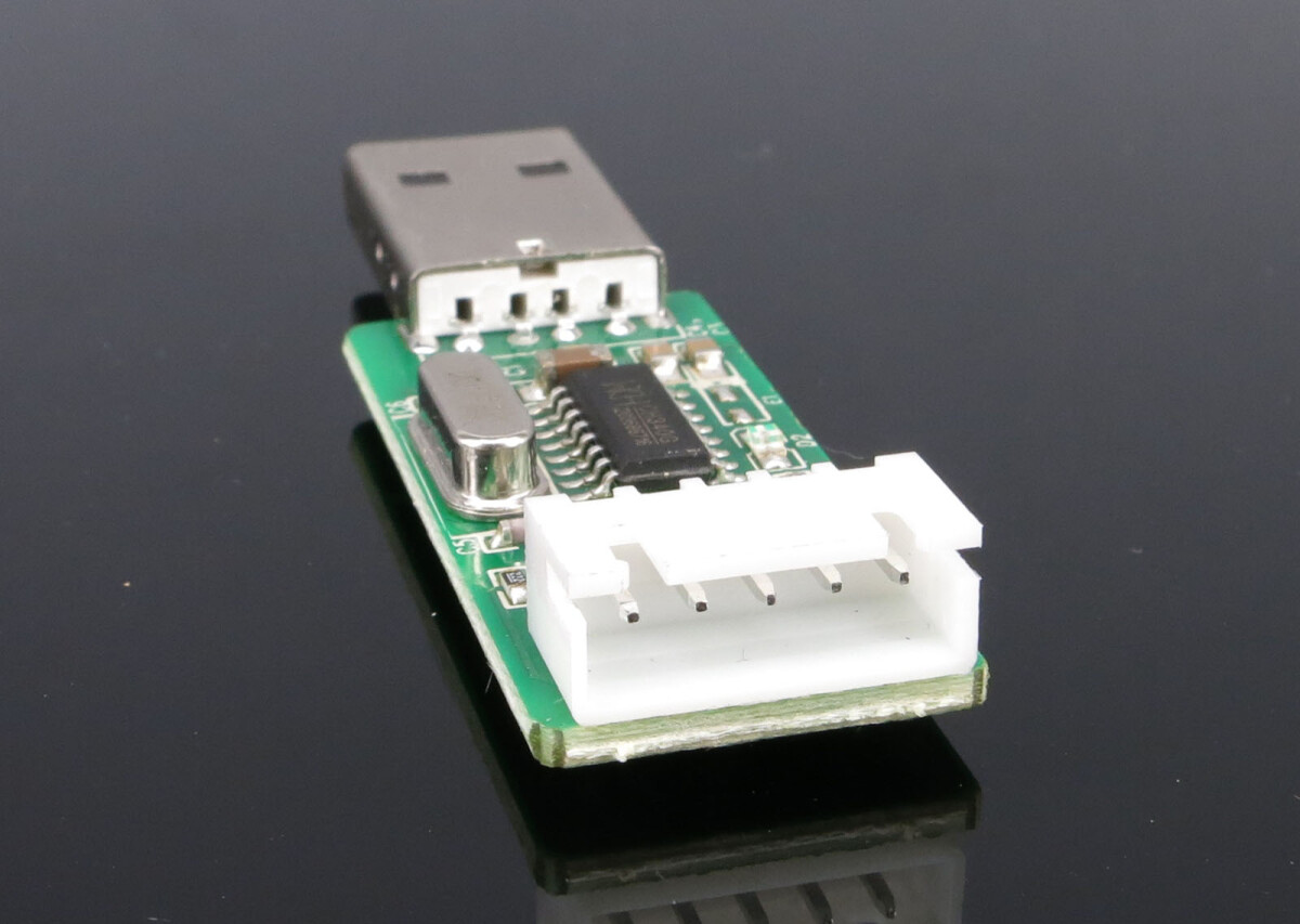 USB A/Female 5Pin pitch 2,54mm Adapter Modul CH340G for Laser Staubsensor
