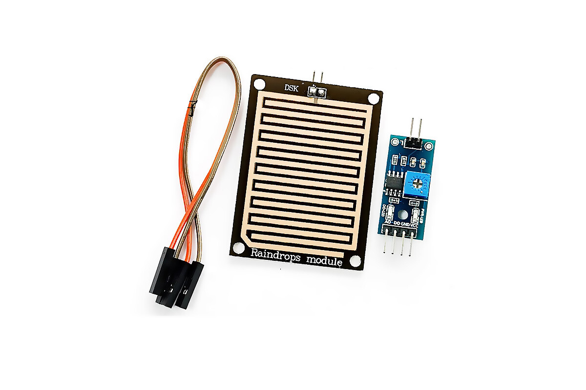 Luftfugtighed Regntropf Detektion Sensor Modul Regnsensor for Arduino