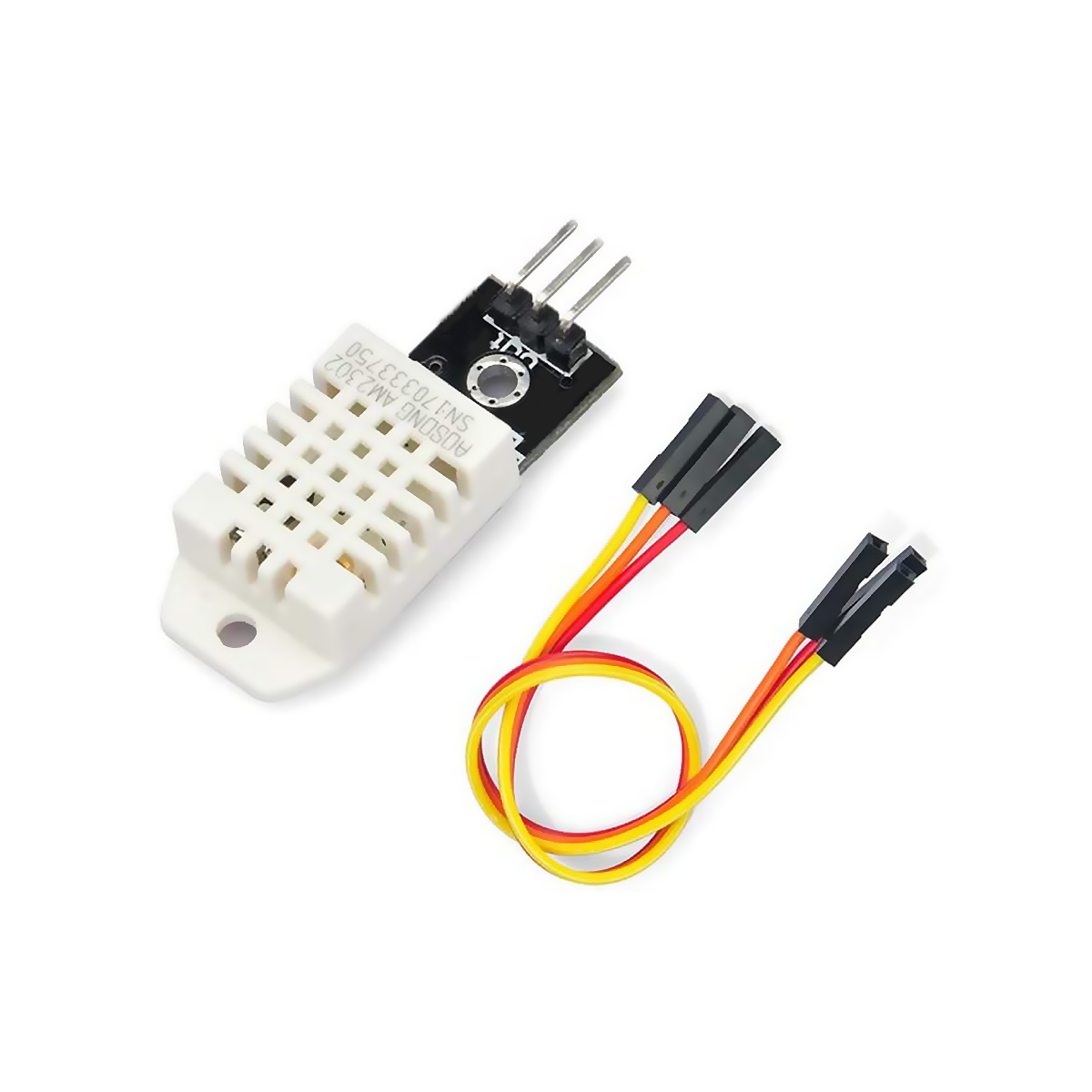 DHT22 Digital temperatur- og fugtmålingssensor modul AM2302 med jumperkabel
