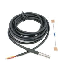 3m DS18B20 Digitalt vandtæt temperatursensor modul LS4G med 4,7 kOhm modstande