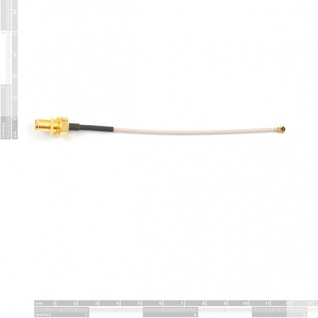 SparkFun Interfacekabel RP-SMA til U.FL 100 mm