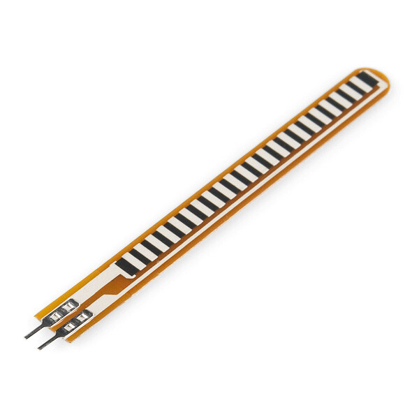SparkFun Flex Sensor 2,2 Zoll med 0,1-toms afstandsbrydelige forbindelser, egnet til breadboard