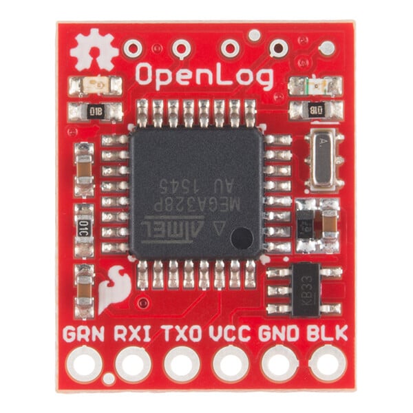SparkFun OpenLog, ATmega328 16MHz Understøtter MicroSD-kort op til 32 GB