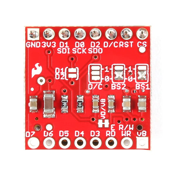 SparkFun Micro OLED Breakout med header 3.3V SPI I2C interface