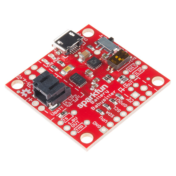 SparkFun Batteriovervågning - LiPo-batteristyring